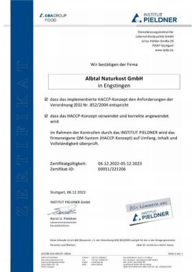 HACCP-Konzept